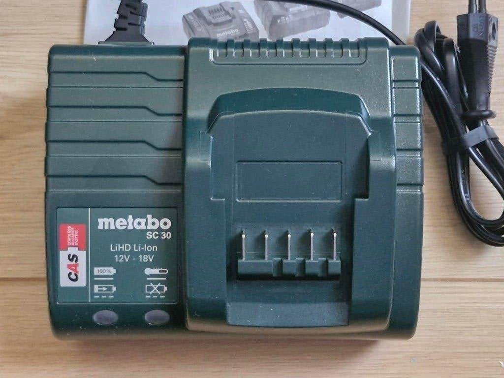Metabo acculader snellader SC30 12V - 18V accu CAS NIEUW, Verzenden, Nieuw
