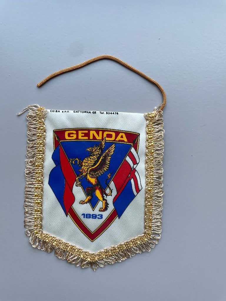 Vaantje Genoa, Ophalen of Verzenden, Zo goed als nieuw, Buitenlandse clubs, Vaantje of Sjaal
