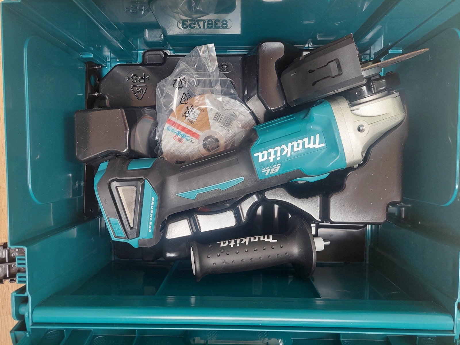 Makita DGA504ZJ Accu Haakse Slijper 18V (excl. accu/lader), Doe-het-zelf en Verbouw, Gereedschap | Slijpmachines, Ophalen of Verzenden