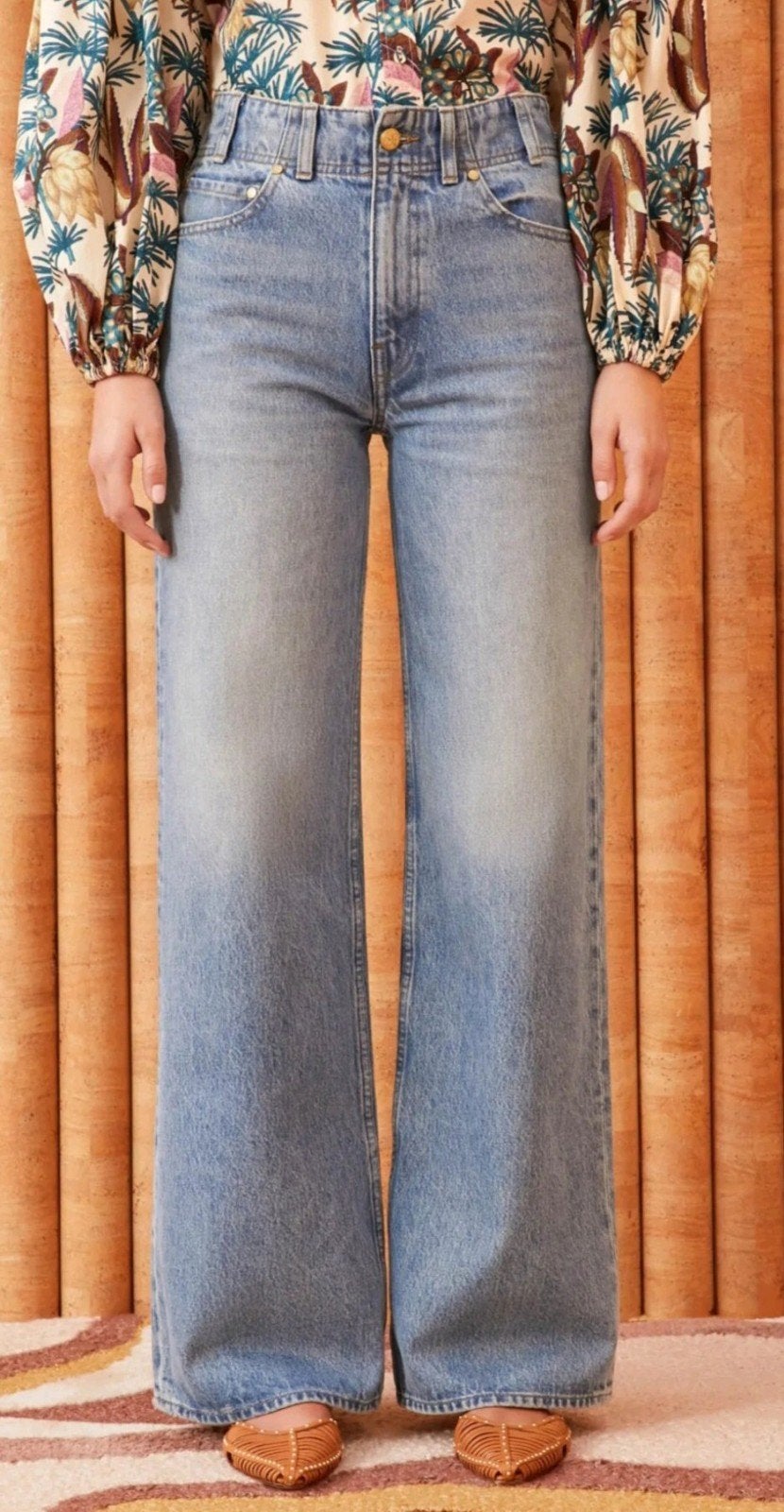Ulla Johnson wide leg spijkerbroek in maat 27/28 nieuwstaatt, Kleding | Dames, Pinko, Blauw, Nieuw, Ophalen of Verzenden