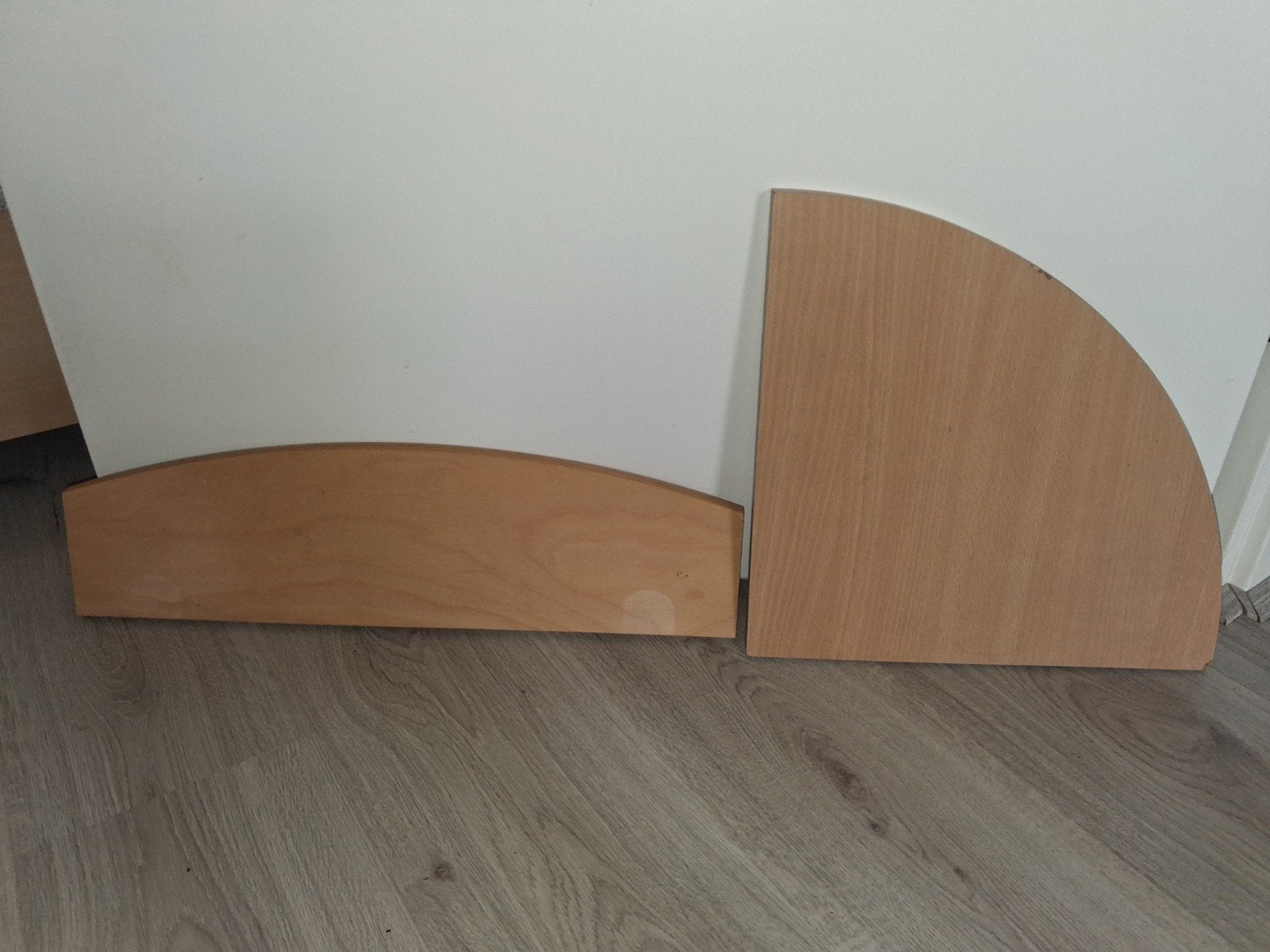 half rond hoekplankje wandplankje plankje, Huis en Inrichting, Ophalen of Verzenden, Zo goed als nieuw