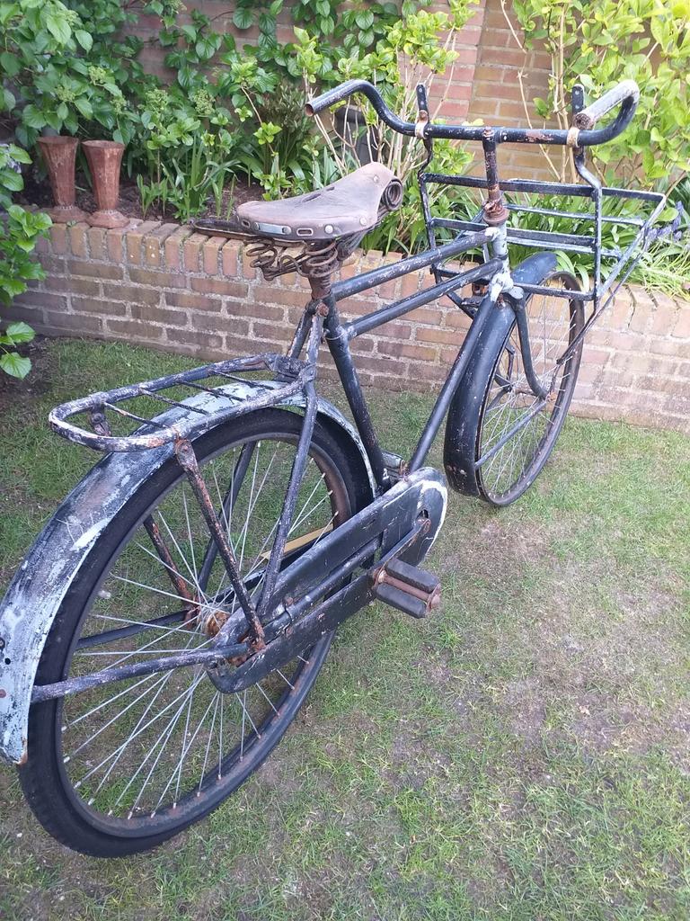 GAZELLE TRANSPORTFIETS JAREN,50., Fietsen en Brommers, Fietsen | Oldtimers, Ophalen
