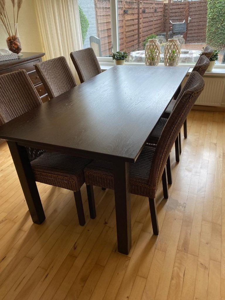 6 eetkamerstoelen, Ophalen, Gebruikt, Overige kleuren, Vijf, Zes of meer stoelen