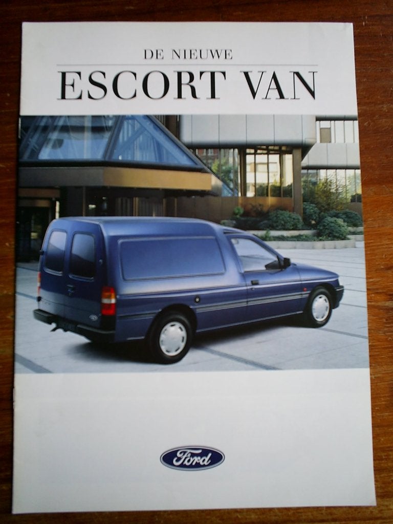 Ford Escort Van De Nieuwe [ 8 / 1992 ], Verzenden, Zo goed als nieuw, Ford