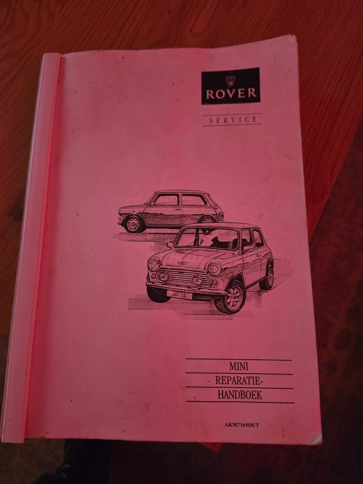 Rover Mini Reparatie Handboek AKM7169DUT, Gelezen, Algemeen, Rover Group, Ophalen of Verzenden