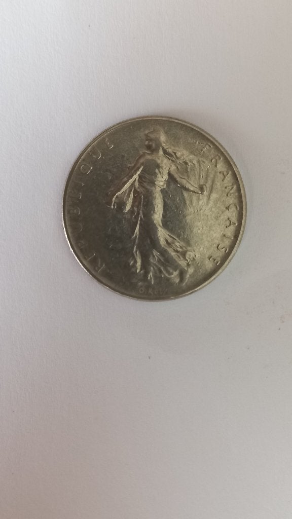 Frankrijk 1 franc 1961, Ophalen of Verzenden, Frankrijk, Losse munt