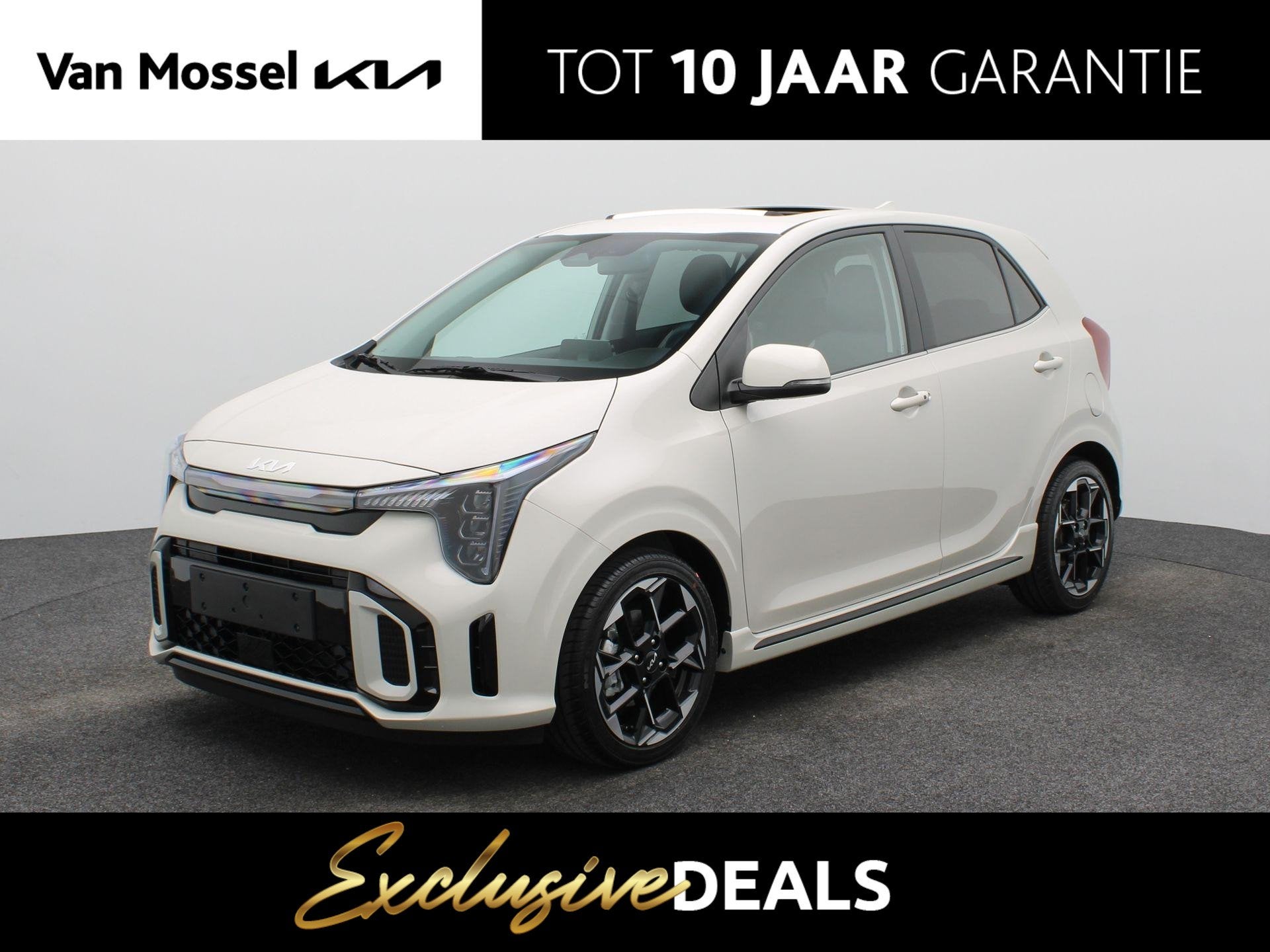 Kia Picanto 1.0 GDi GT-Line | Schuif/Kanteldak | Stoel/Stuur, Voorwielaandrijving, Euro 6, 918 kg, 4 stoelen