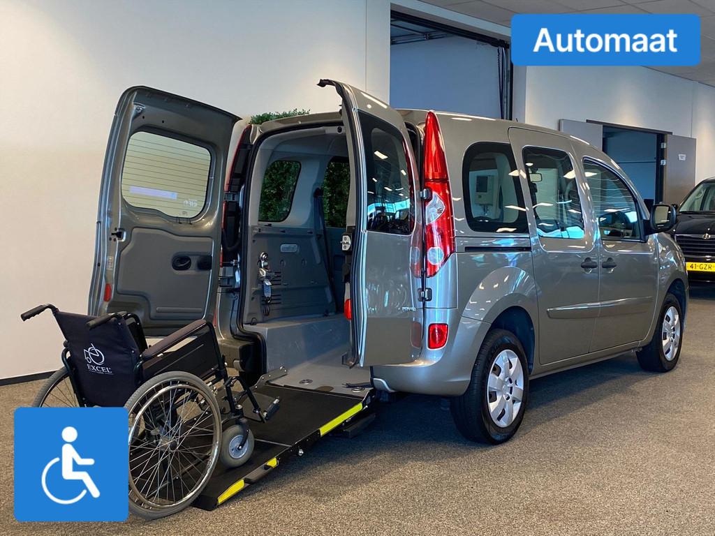 Renault Kangoo Rolstoelauto Automaat 3+1, Auto's, 12 maanden, Stof, Gebruikt, Origineel Nederlands