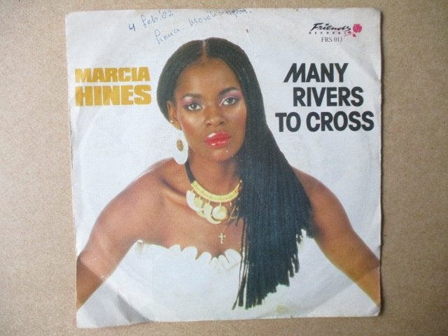 s2415 marcia hines - many rivers to cross, Ophalen, Gebruikt, 7 inch, Overige genres