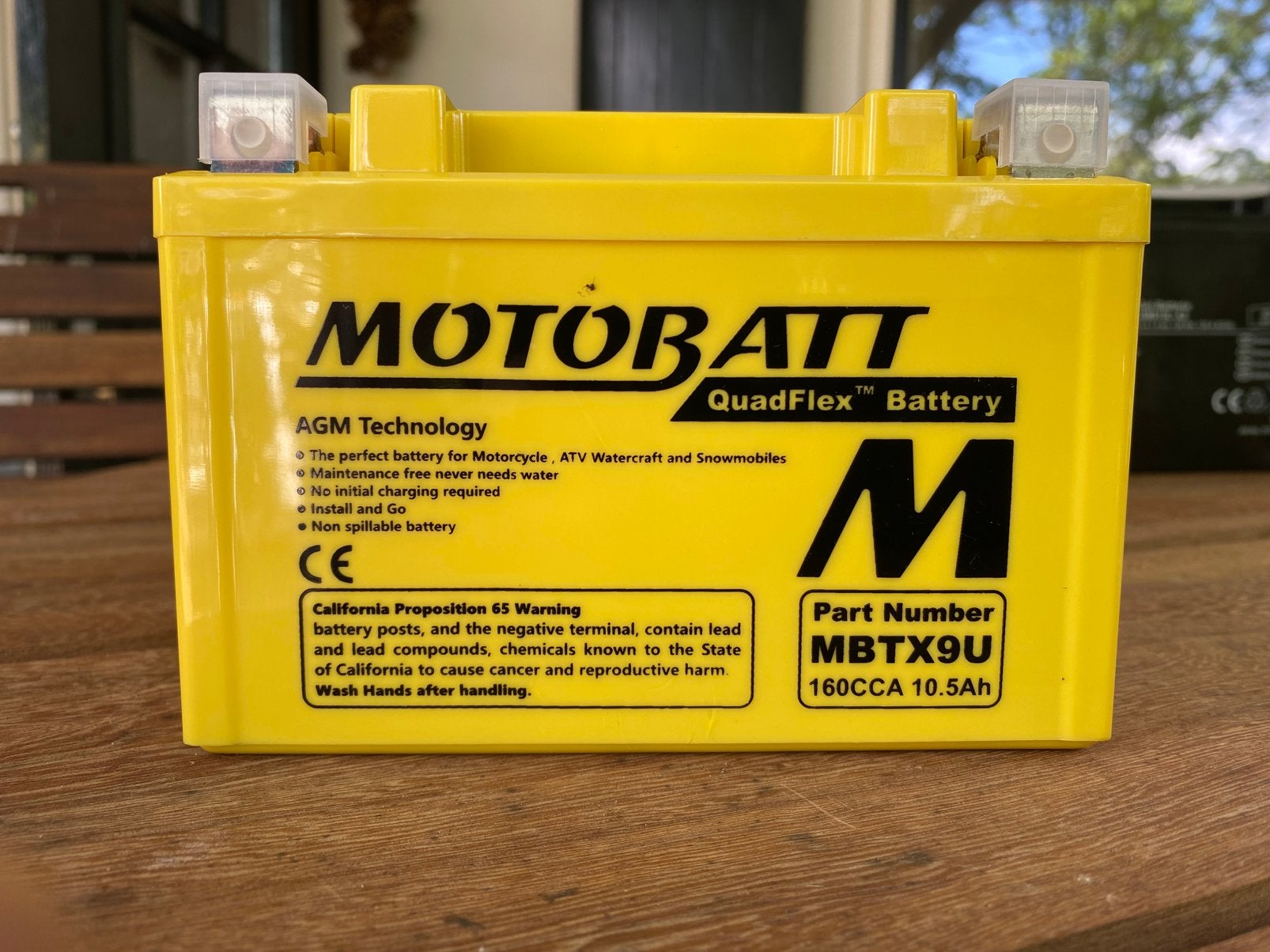 GLOEDNIEUWE motorAccu !!  Verkeerd gekocht., Ophalen, Nieuw