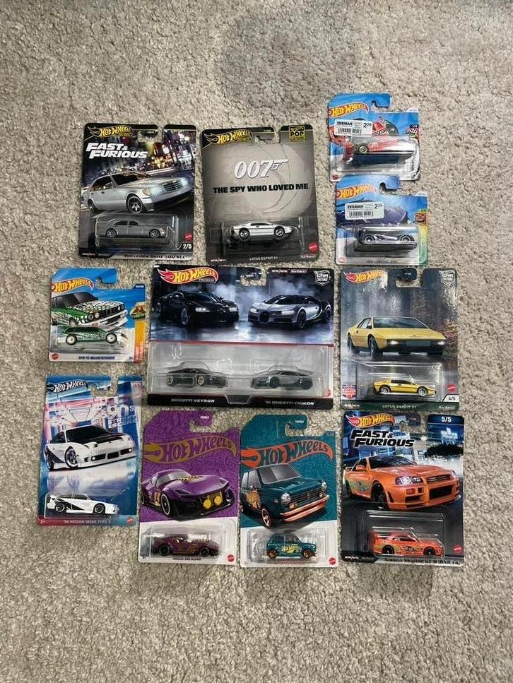 Veel mooi hotwheels, Ophalen of Verzenden, Zo goed als nieuw