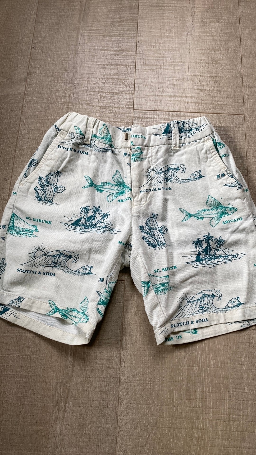 Scotch & soda korte broek 128, Ophalen of Verzenden, Gebruikt, Jongen, Broek