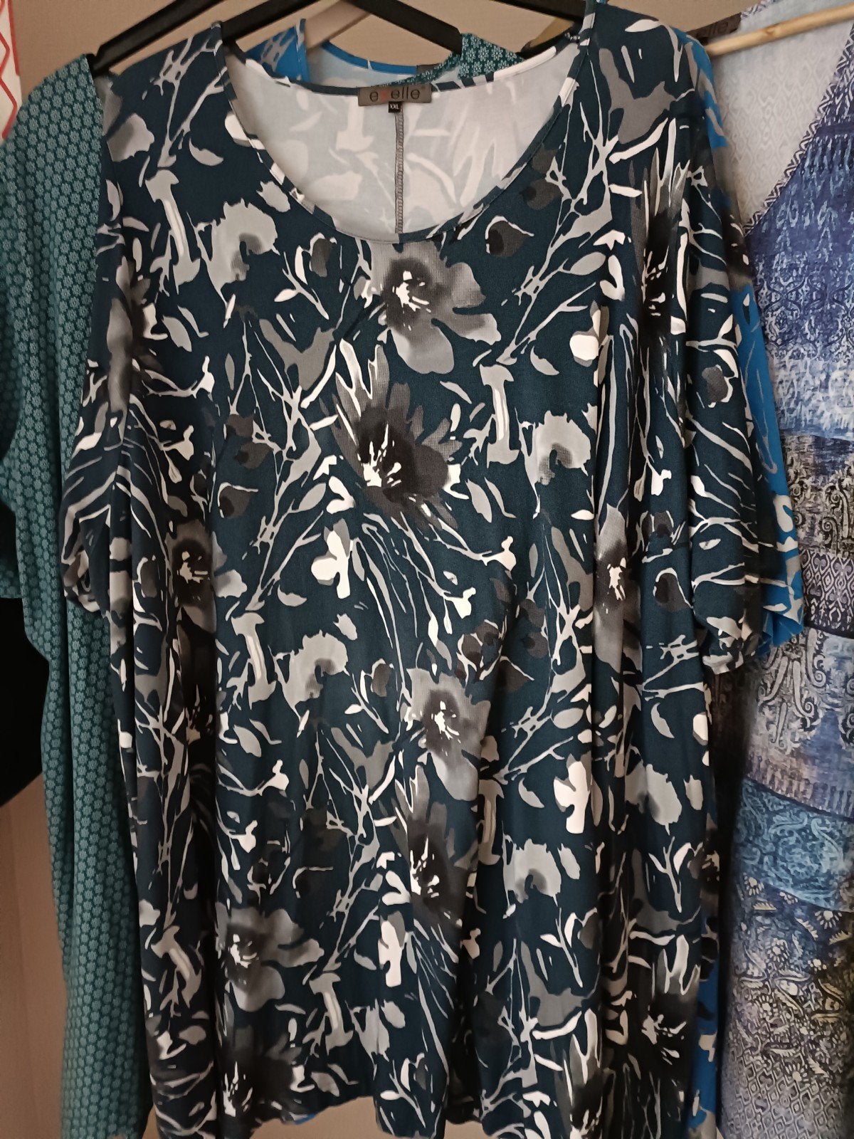 4 leuke tunieken van Exelle maat xxl, Ophalen of Verzenden, Zo goed als nieuw, Overige kleuren, Blouse of Tuniek