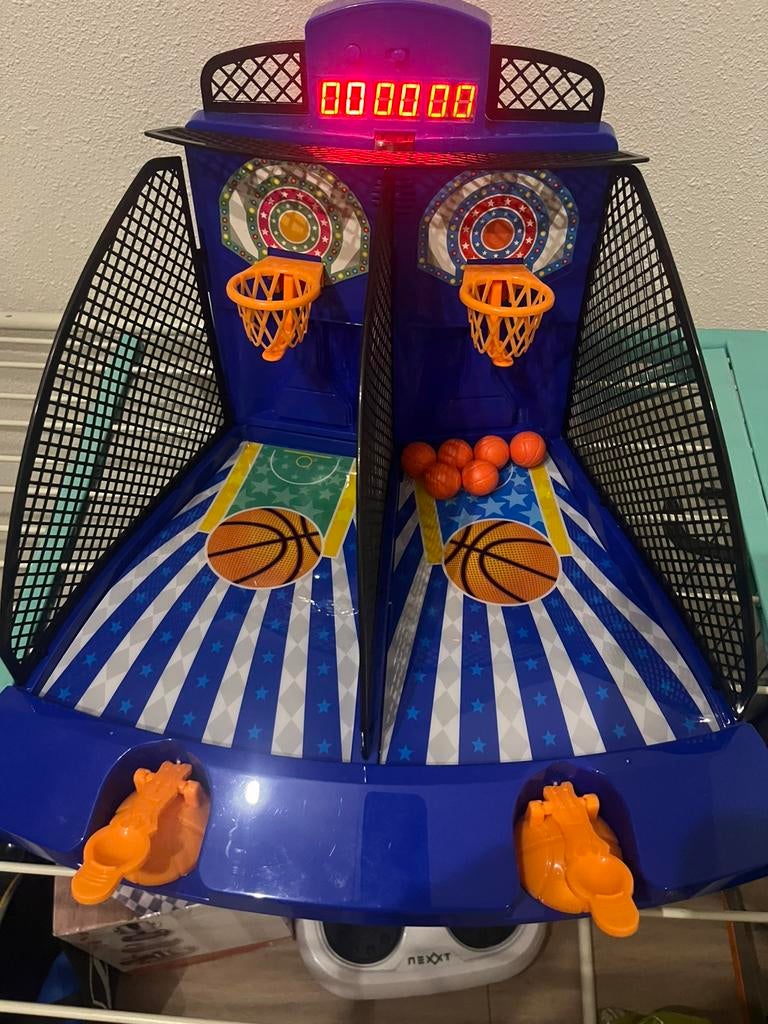 Basketbal spel met geluid en licht, Ophalen of Verzenden, Zo goed als nieuw, Met geluid