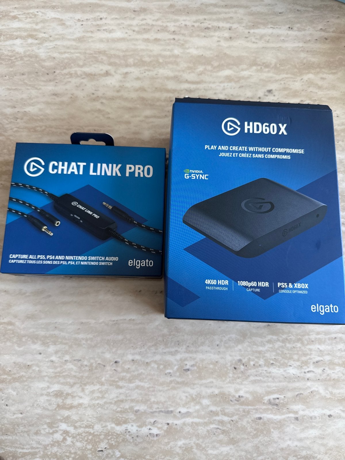 Elgato HD60 X Capture Card & Chat Link Pro, Computers en Software, Capture cards, Nieuw, Ophalen
