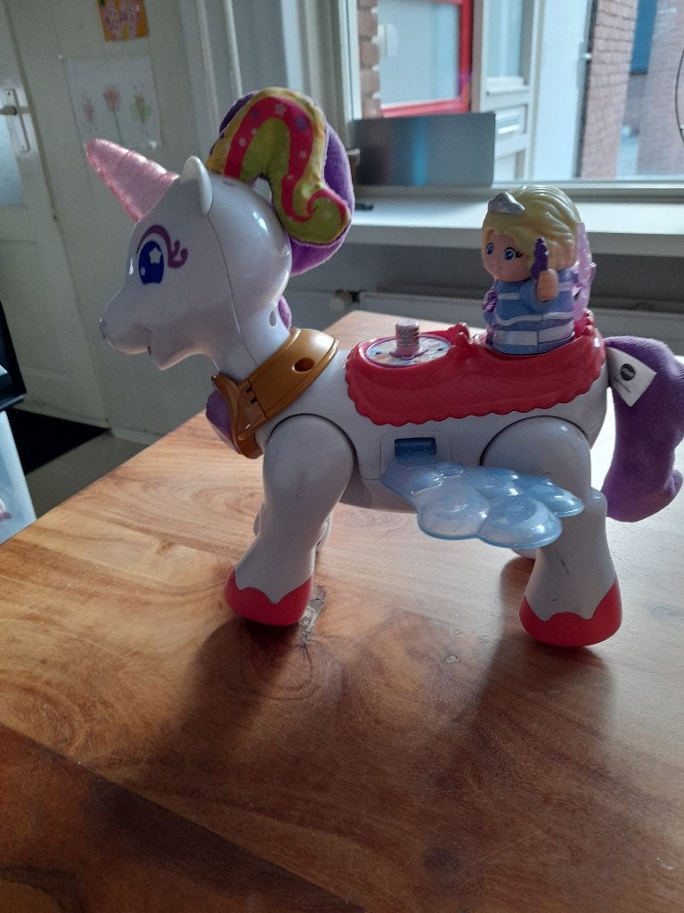 Vtech - Prinsessenpaard met Prinses Femke, Ophalen of Verzenden, Gebruikt, 2 tot 4 jaar