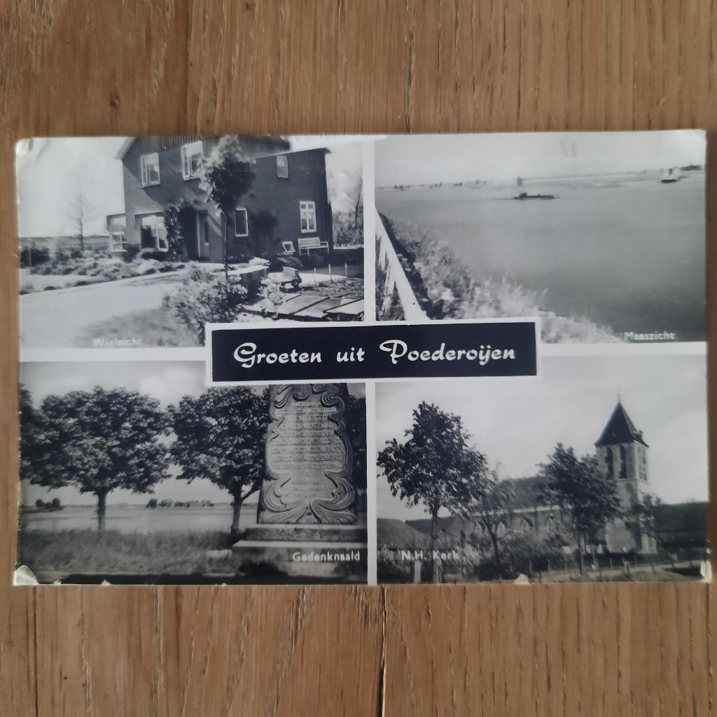 Ansichtkaart poederoijen, Ophalen of Verzenden, 1980 tot heden, Gelopen, Gelderland
