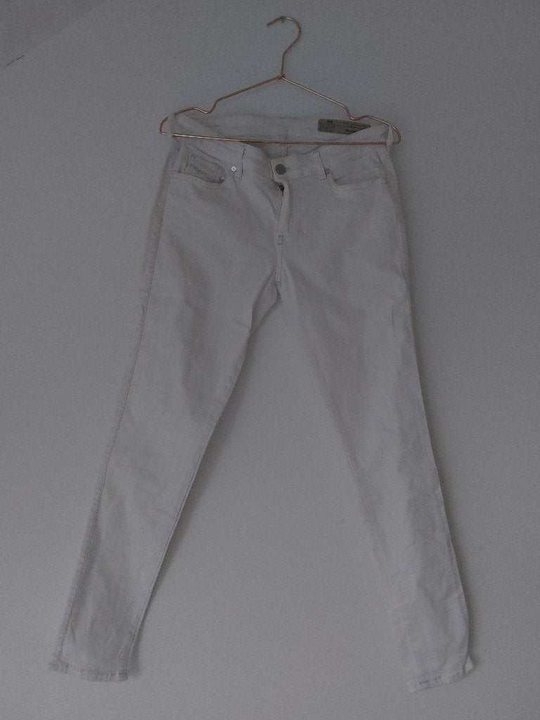 Diesel witte jeans dames, Wit, Ophalen of Verzenden, Zo goed als nieuw, Diesel