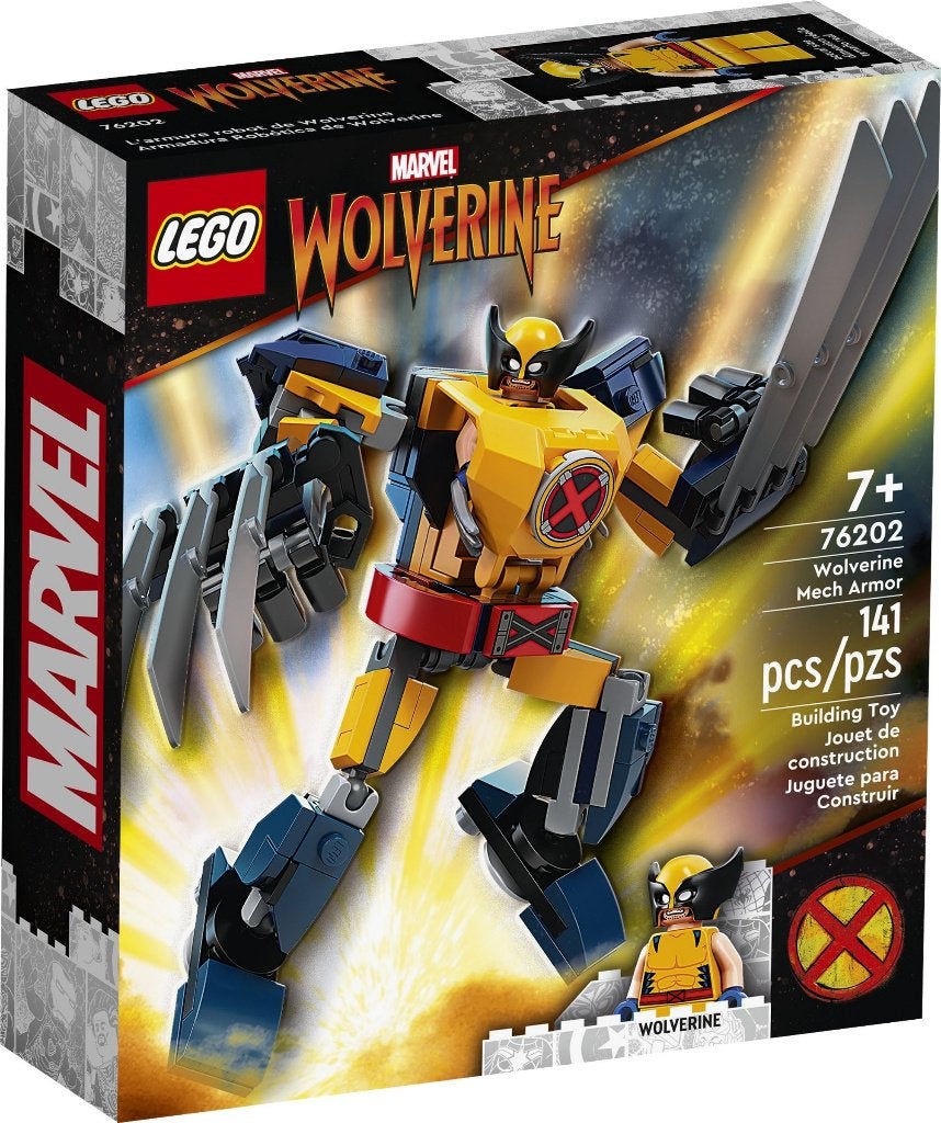 LEGO 76202 MARVEL - Wolverine mechapantser (sealed), Marvel, Lego, Nieuw, Ophalen of Verzenden