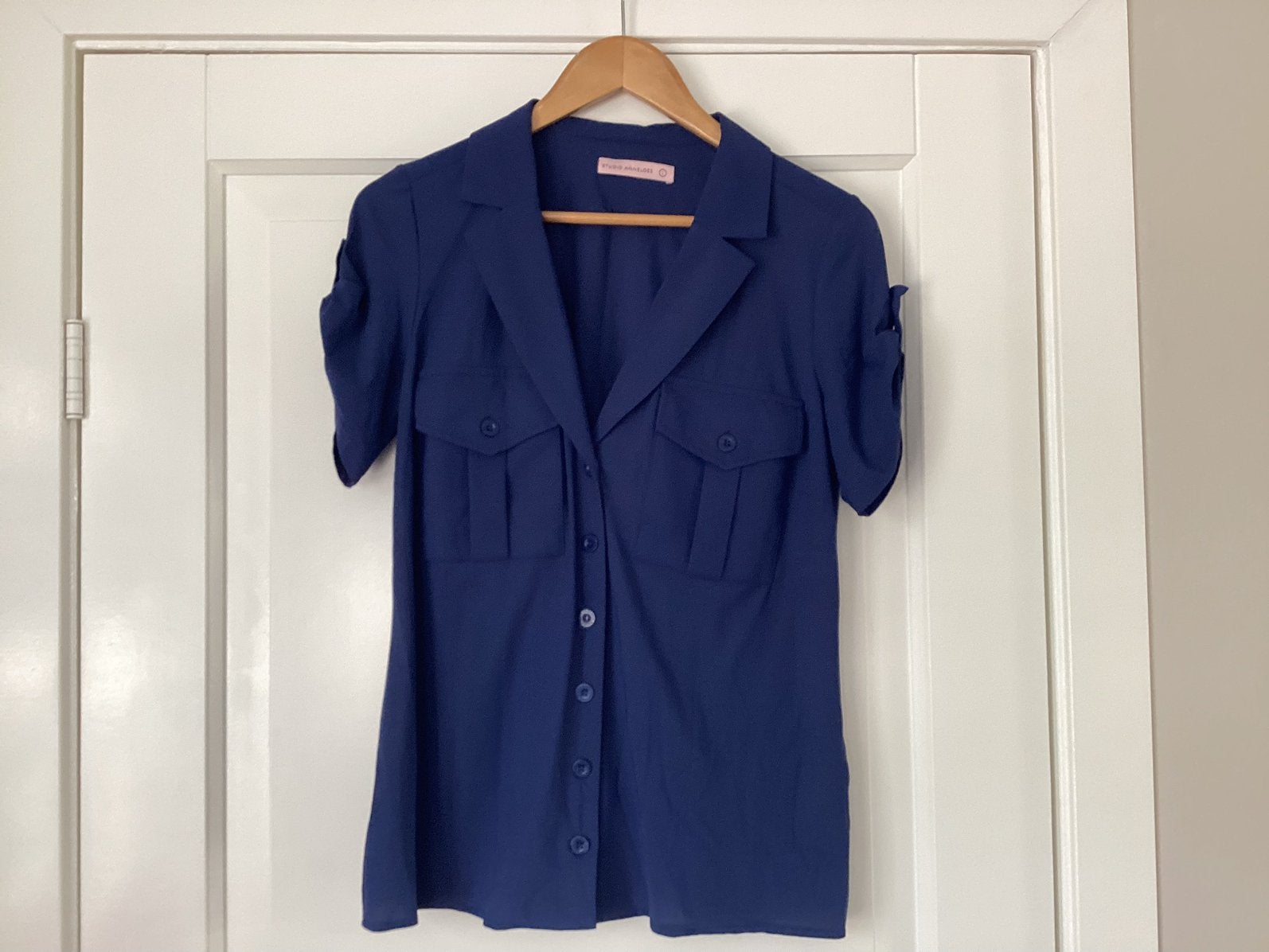 Prachtige blouse, Kleding | Dames, Ophalen of Verzenden, Zo goed als nieuw, Blauw