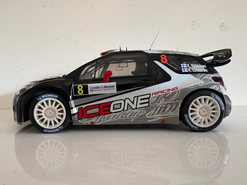 Heller kit 1:24 Citroen DS3 WRC 2011 Räikkönen / Lindström, Hobby en Vrije tijd, Modelauto's | 1:18, Ophalen of Verzenden, Zo goed als nieuw