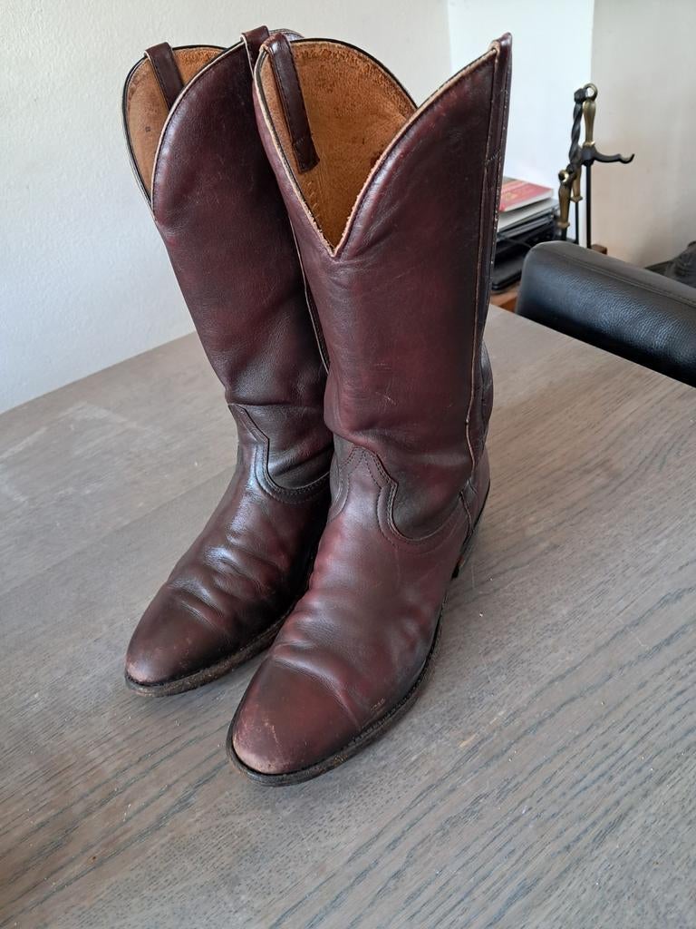Country Laarzen Bruin Leer Maat 41 Vandaag Koopje €20, Kleding | Dames, Schoenen, Ophalen of Verzenden, Zo goed als nieuw, Bruin