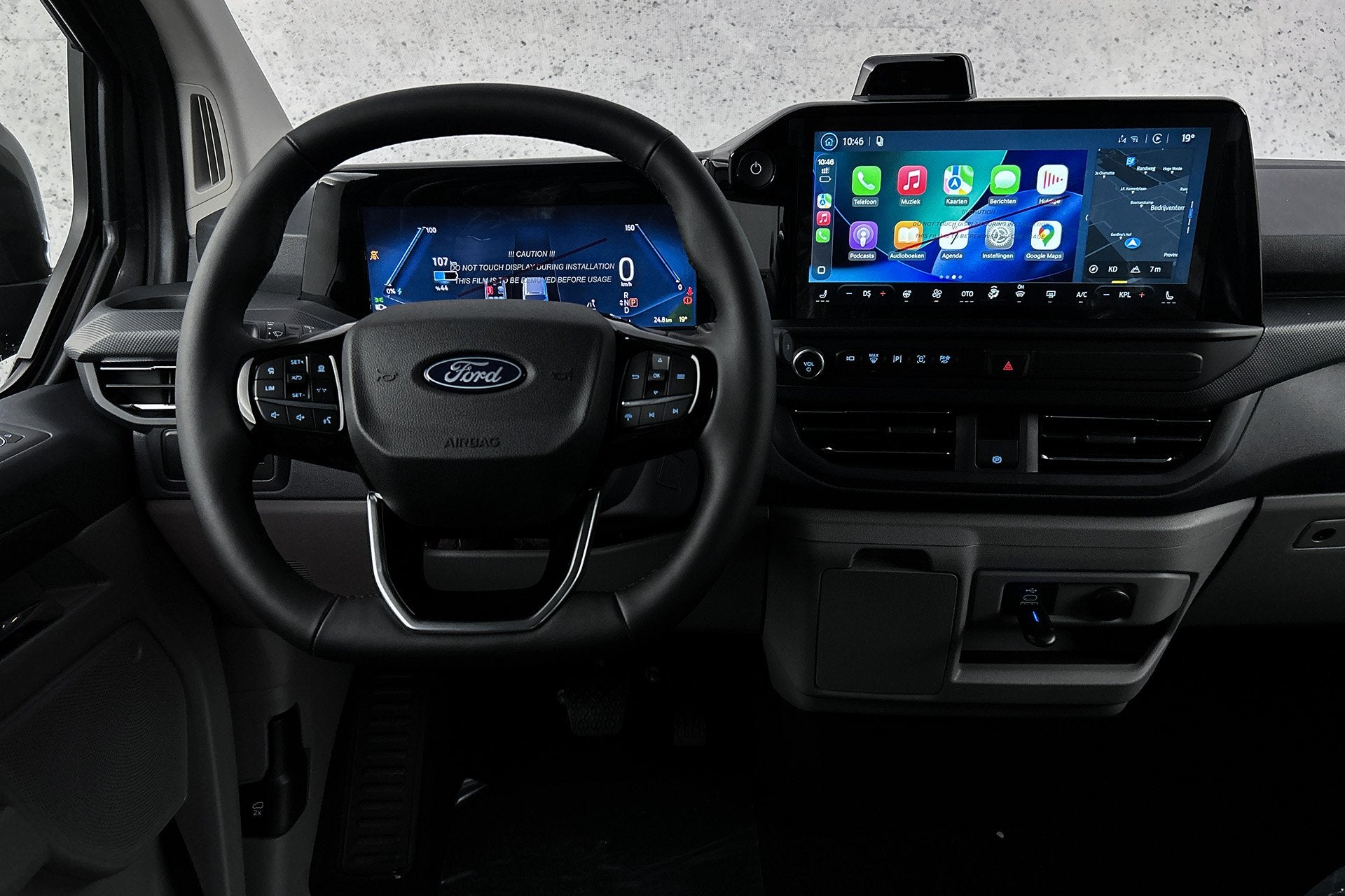 Ford E-Custom 340 L2 Limited | Dubbel cabine | 2x schuifdeur, Automaat, Gebruikt, Automatische klimaatregeling, 71 kWh