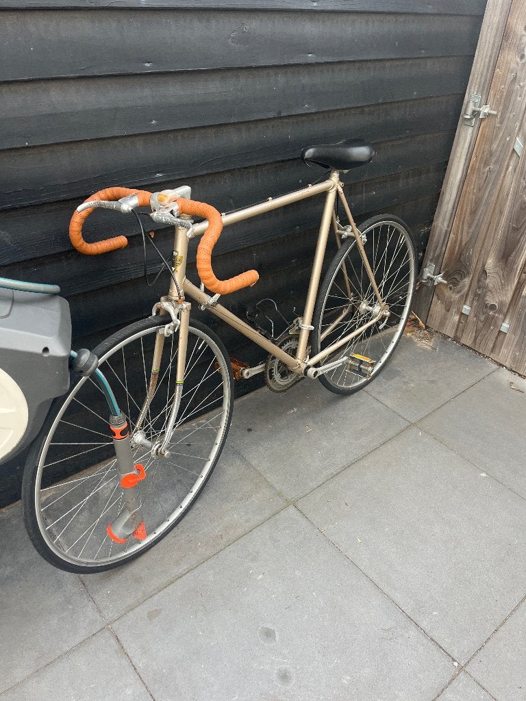 Racefiets vintage, Fietsen en Brommers, Fietsen | Racefietsen, Ophalen, 10 tot 15 versnellingen, Overige merken