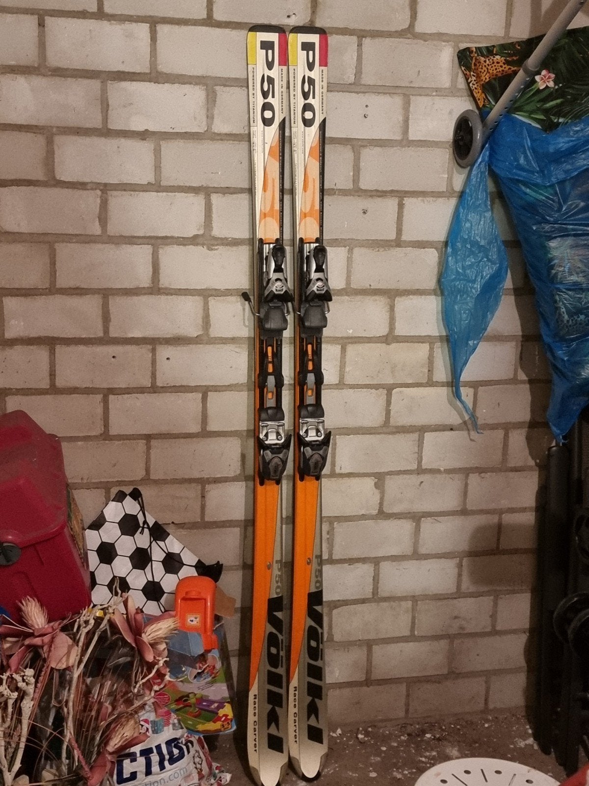 Völkl P50 Race Carver Ski's - Gebruikt, Overige merken, 140 tot 160 cm, Gebruikt, Ophalen of Verzenden