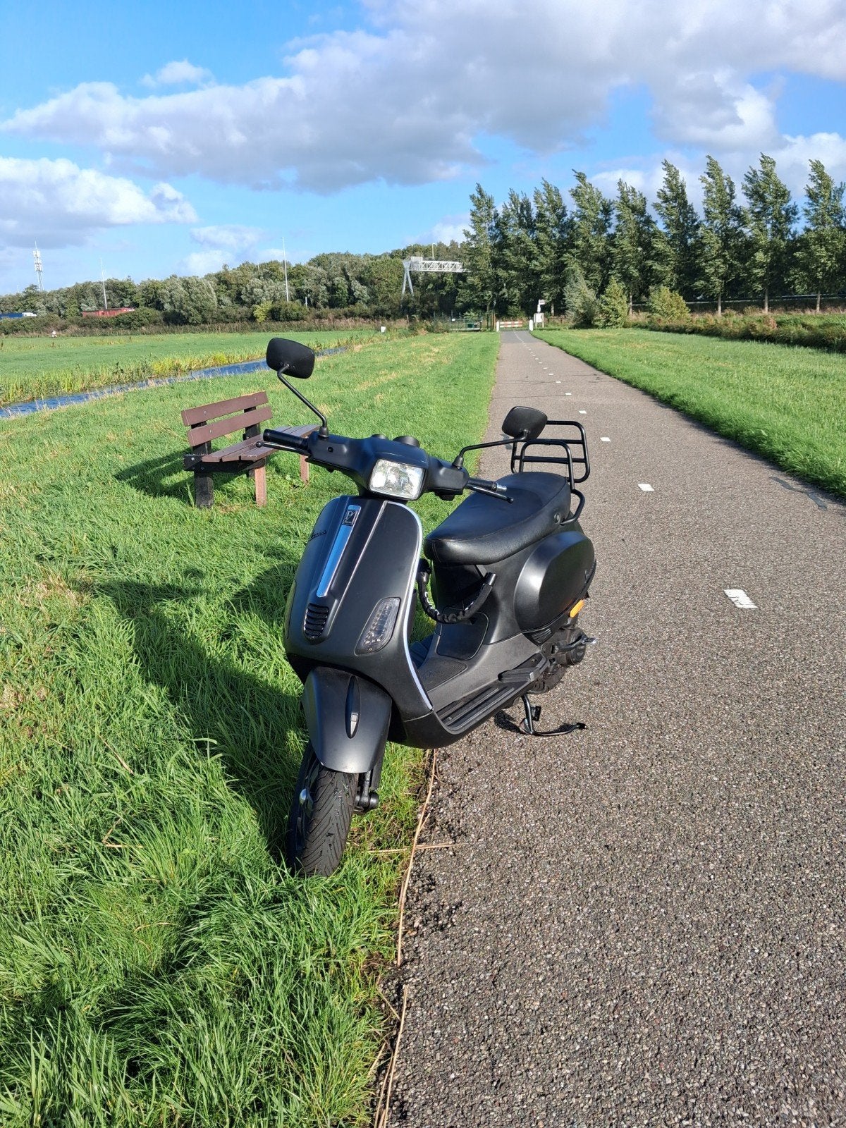 Vespa S50, Fietsen en Brommers, Ophalen, Gebruikt, Benzine, 50 cc
