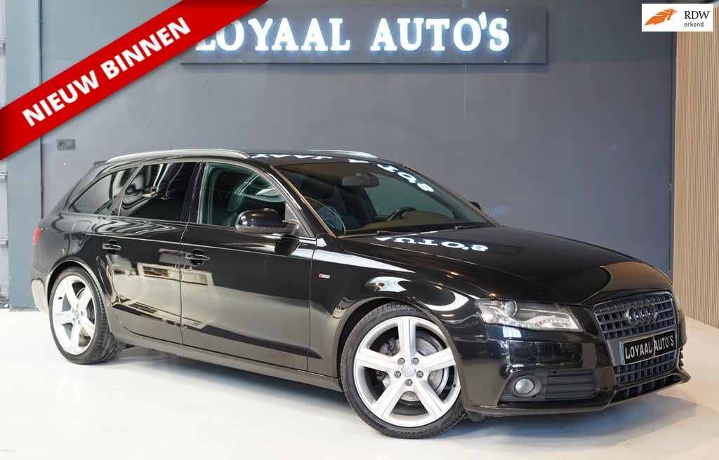 Audi A4 Avant 1.8 TFSI S edition | AUTOMAAT | CRUISE | PDC |, Euro 5, 1490 kg, 4 cilinders, Zwart