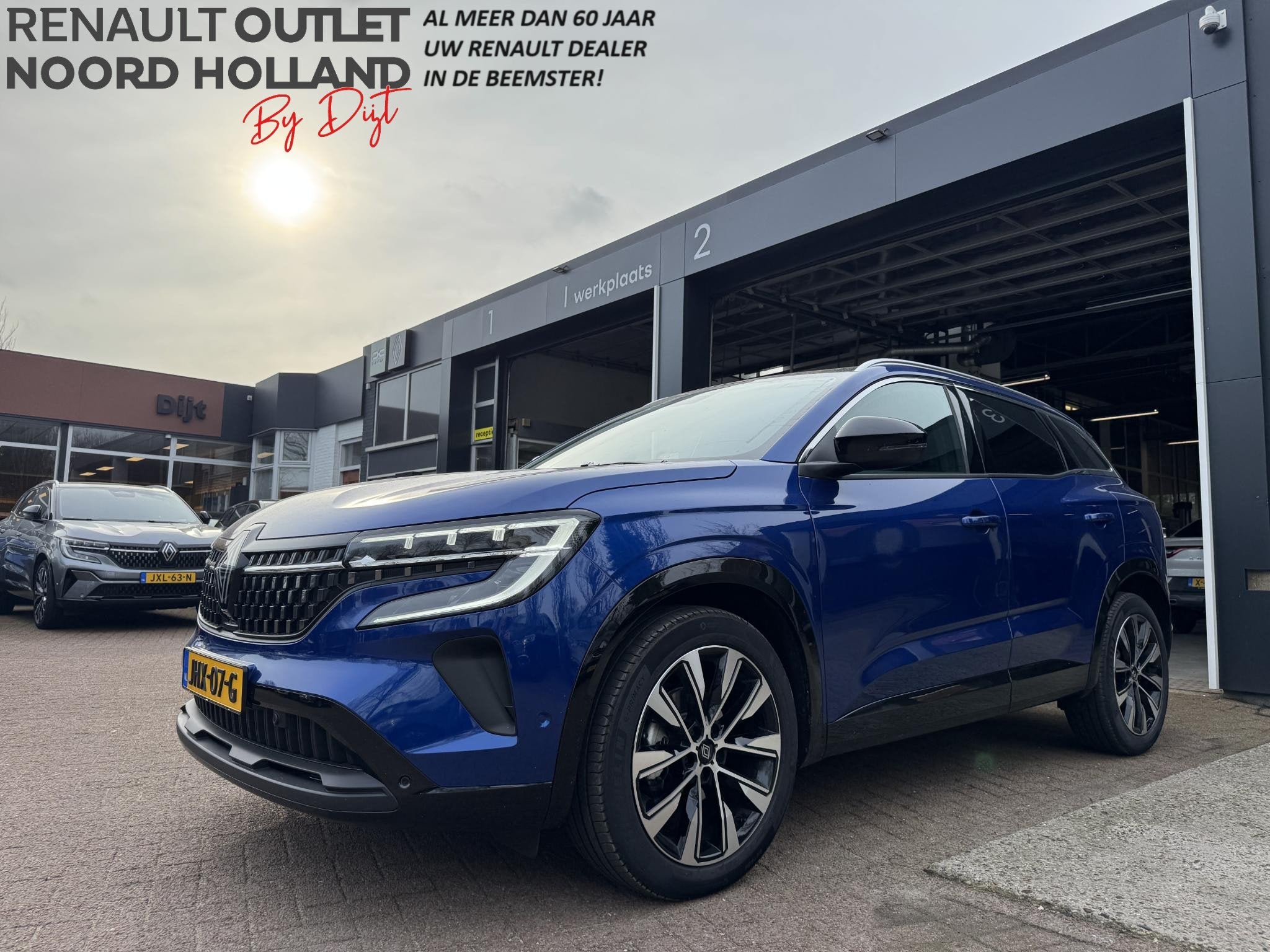Renault Austral 1.3 160pk EDC X-tronic Techno 1.800kg trekge, Auto's, 1408 kg, Euro 6, 4 cilinders, Blauw