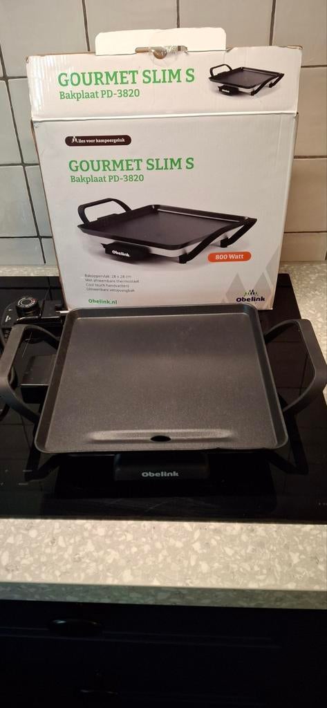 Obelink Gourmet Slim S Bakplaat PD-3820 - Nieuw in doos, Ophalen of Verzenden, Zo goed als nieuw