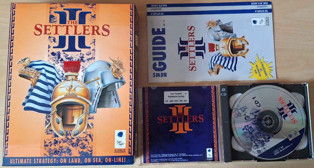 Settlers 3 box PC game, 1 speler, Ophalen of Verzenden, Zo goed als nieuw, Eén computer