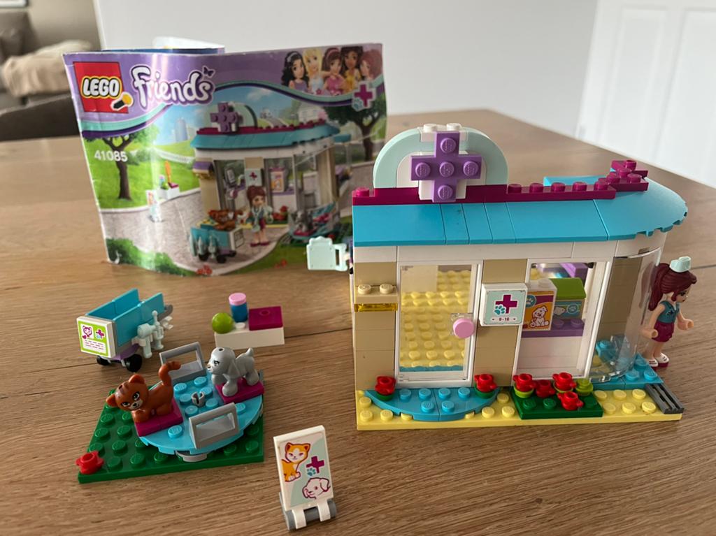 Lego Friends Mia’s dierenkliniek. 41085, Lego, Friends, Ophalen of Verzenden, Zo goed als nieuw