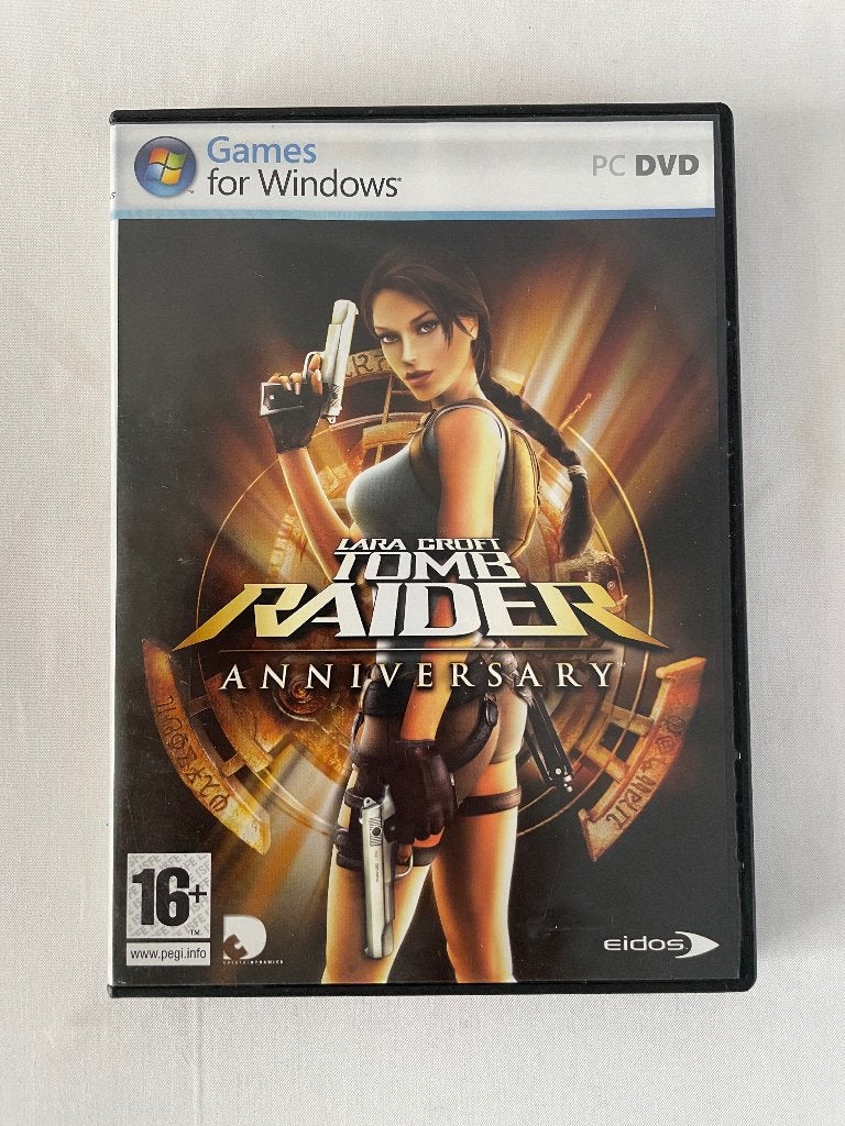 Tomb Raider Anniversary PC DVD, Avontuur en Actie, Gebruikt, 1 speler, Eén computer