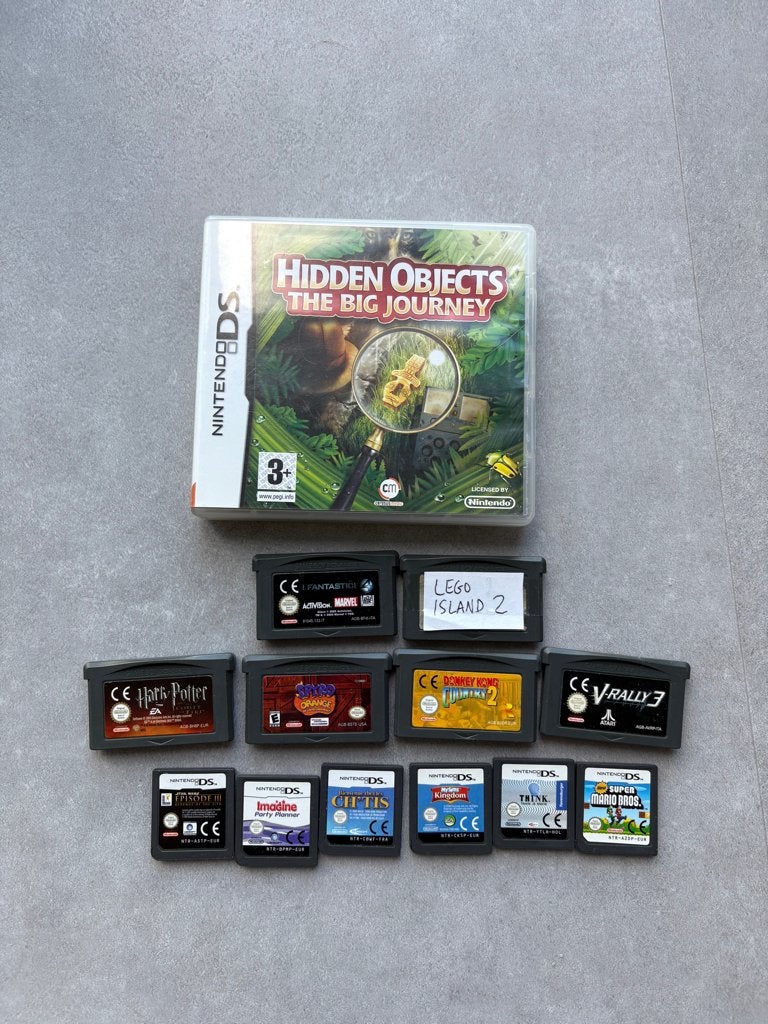 Diverse Nintendo GBA / DS games EUR 5,-, Avontuur en Actie, Gebruikt, Gekoppelde computers, 1 speler