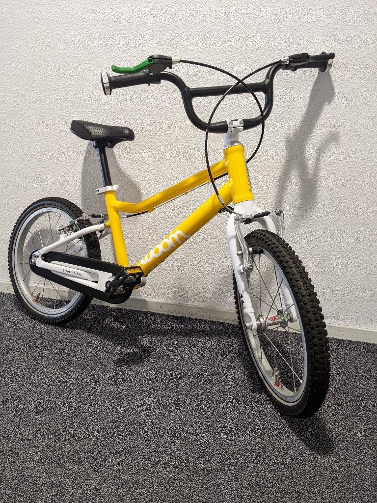 Woom 3 (16 inch) fiets (Geel), Ophalen, Gebruikt, 16 tot 20 inch, Woom