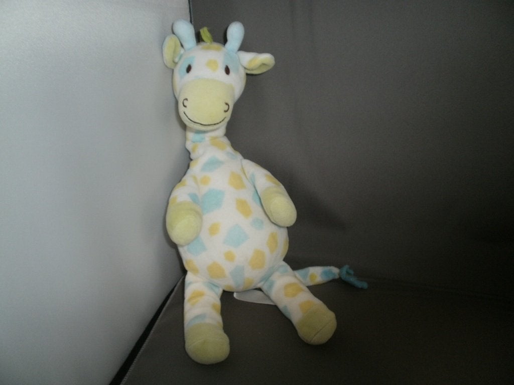 happy horse giraf goffy tweekleurig groen gevlekt 37 cm, Giraf, Overige karakters, Happy Horse, Wasbaar