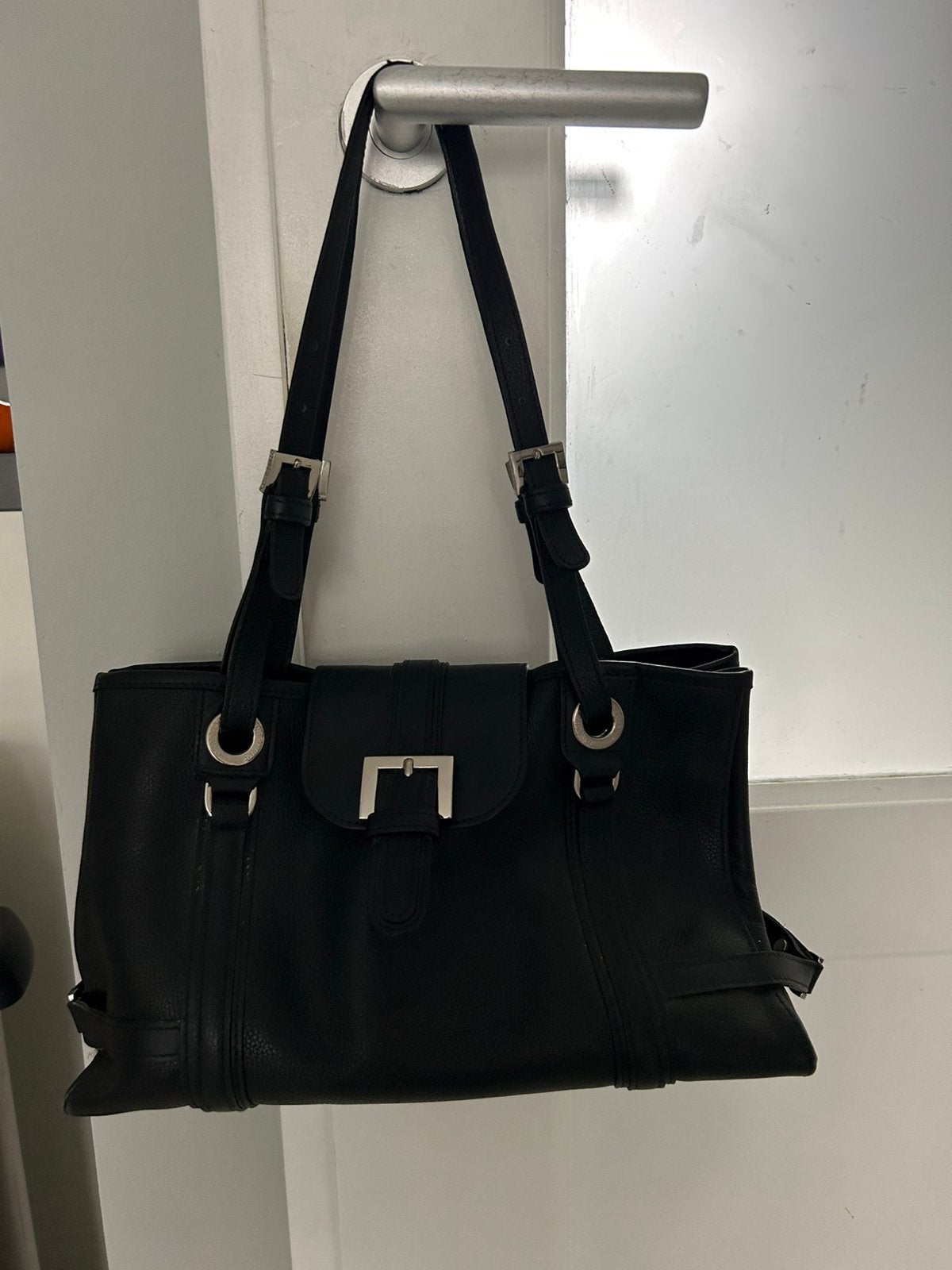 Longchamp dames tas, Sieraden, Tassen en Uiterlijk, Tassen | Damestassen, Ophalen of Verzenden, Zo goed als nieuw, Zwart, Handtas