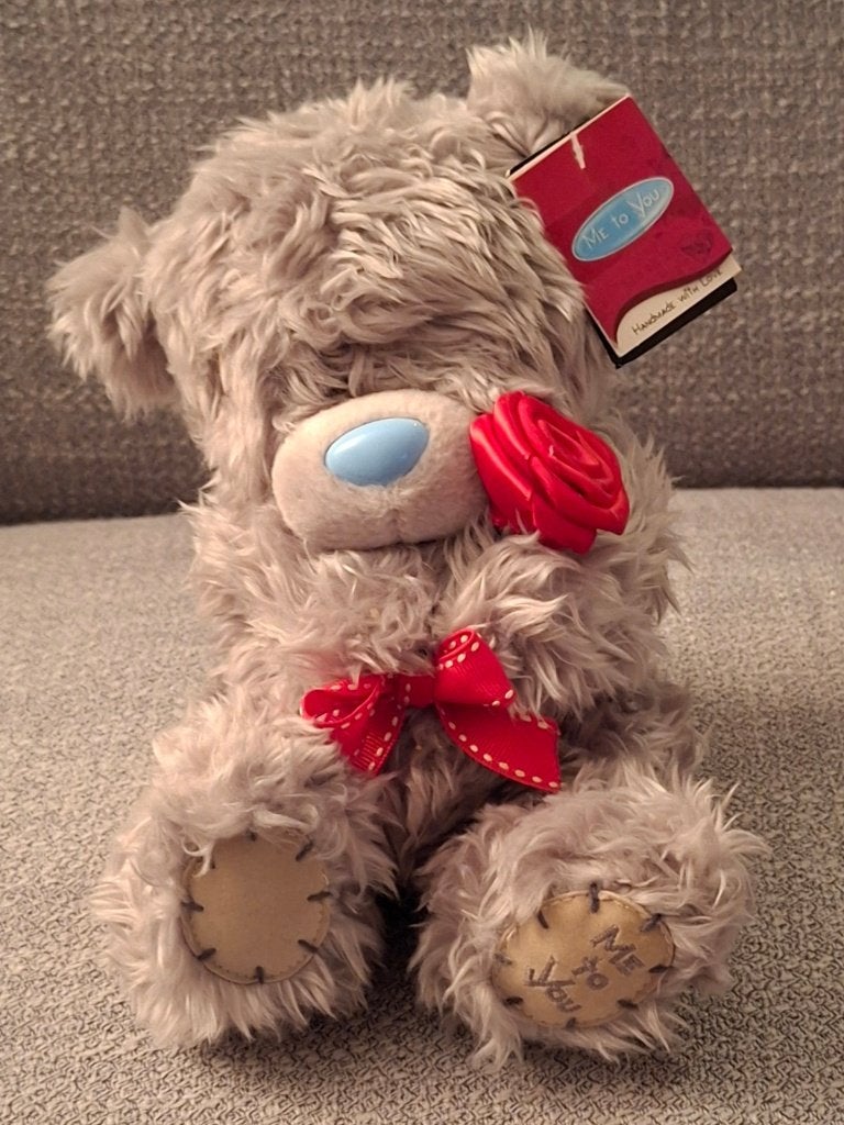 Me To You beertje 20 cm., Verzamelen, Beren en Cherished Teddies, Ophalen of Verzenden, Zo goed als nieuw, Stoffen beer, Me To You