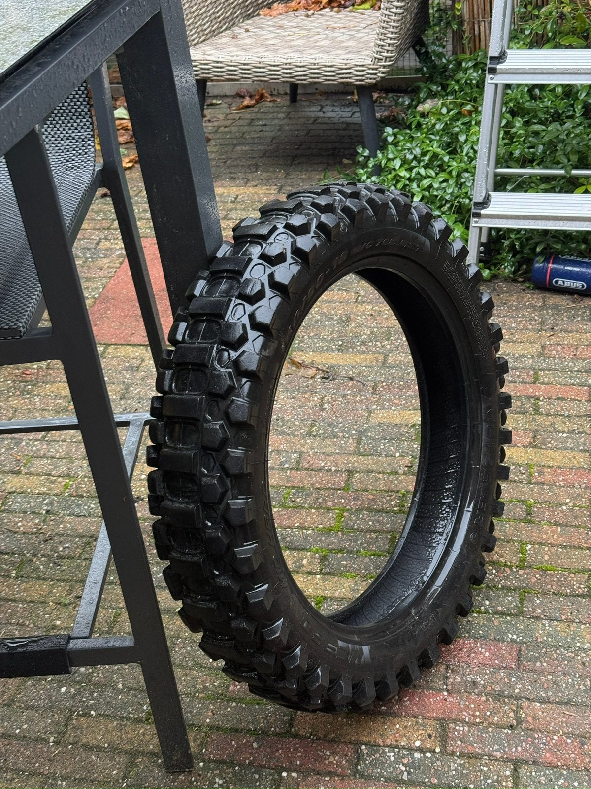 MC 360 achterband enduro, Ophalen of Verzenden, Gebruikt