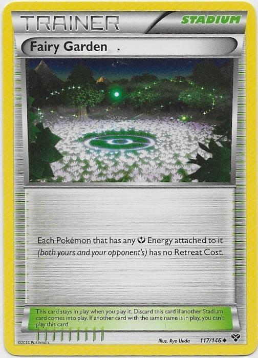 XY,  Fairy Garden [uncommon] 117/146, Hobby en Vrije tijd, Verzamelkaartspellen | Pokémon, Nieuw, Losse kaart, Verzenden