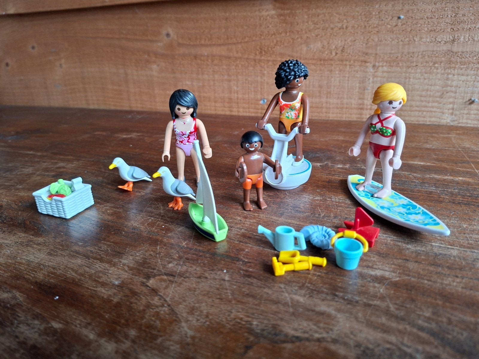 Playmobil strandset met figuren en accessoires, Ophalen of Verzenden