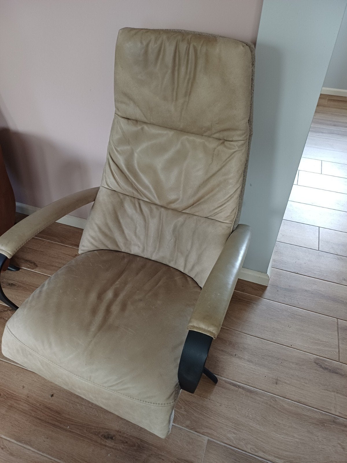 Prominent Humberto relaxstoel, Gebruikt, Minder dan 75 cm, Ophalen of Verzenden, Leer