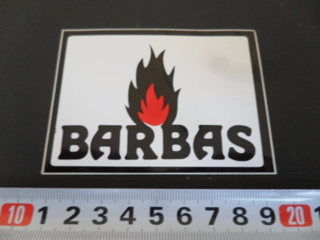 sticker BARBAS   logo *, Ophalen, Zo goed als nieuw