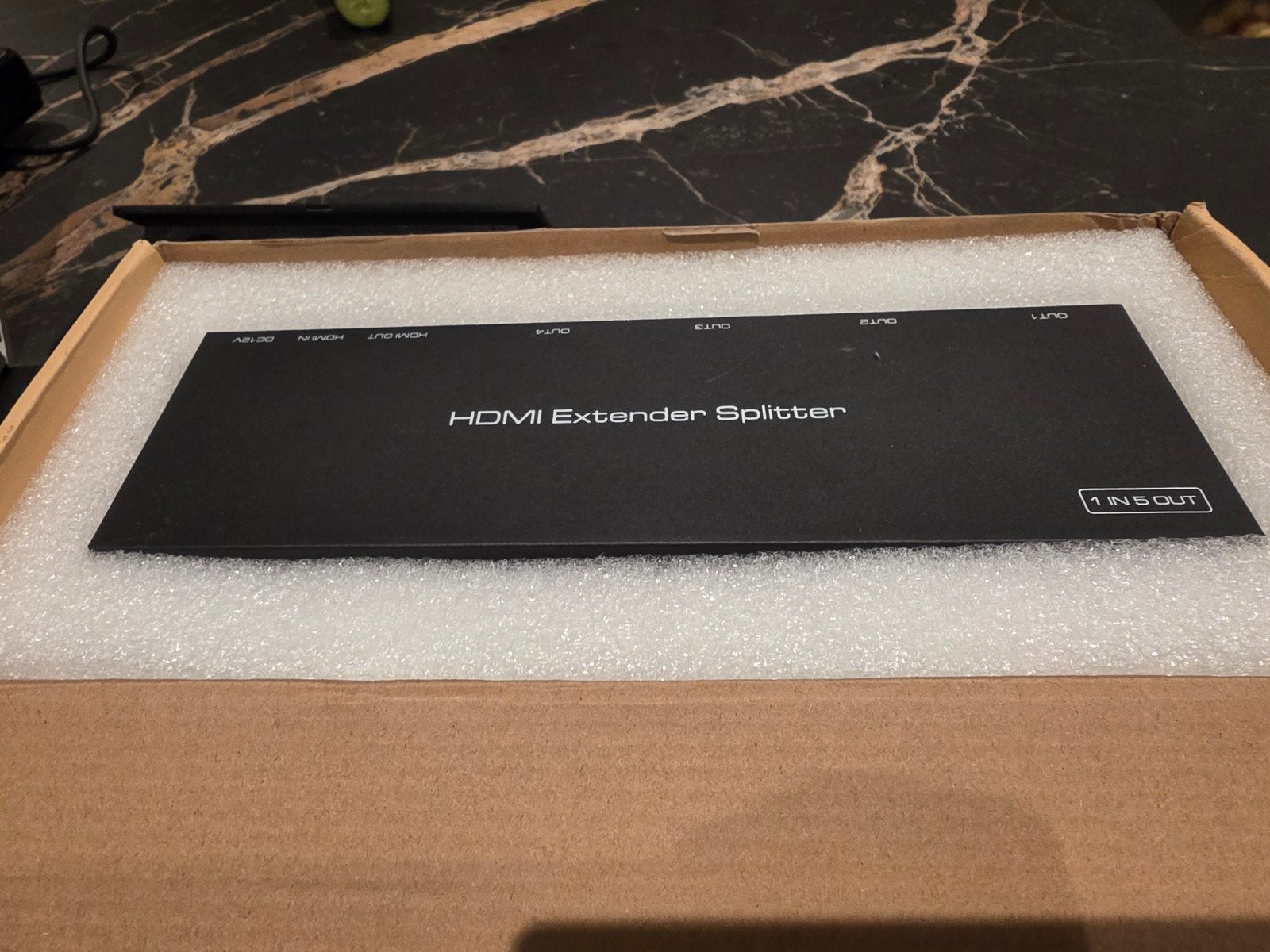 HDMI Extender Splitter 1 in 5 out, Ophalen of Verzenden, Nieuw