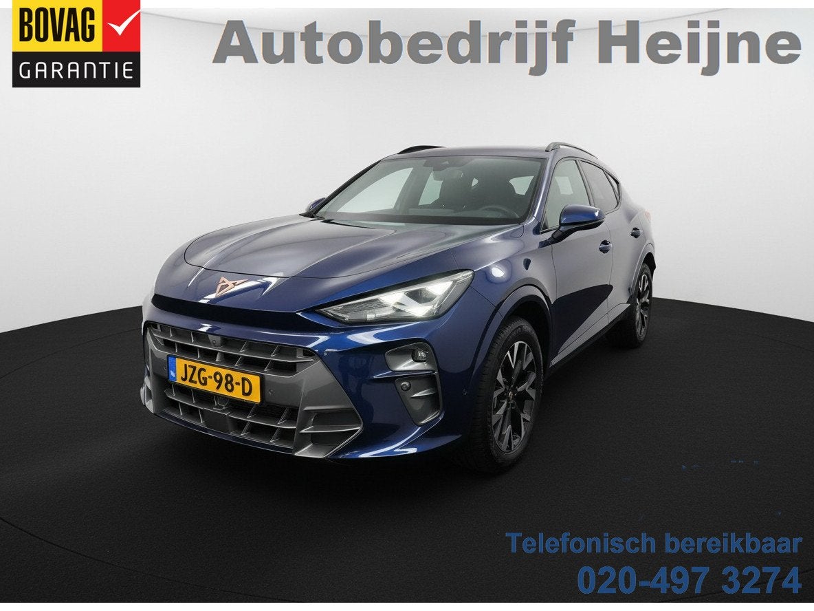 CUPRA Terramar 1.5 eTSI 150PK DSG BUSINESS HEAD-UP/NAVI/CAME, Auto's, 4 cilinders, Blauw, Alcantara, Origineel Nederlands