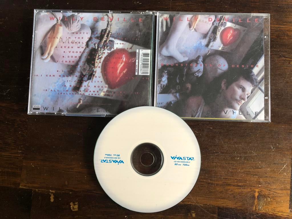 Cd van Willy de Ville Backstreets of Desire als nieuw, Cd's en Dvd's, Cd's | Rock, Ophalen of Verzenden, Zo goed als nieuw, Poprock