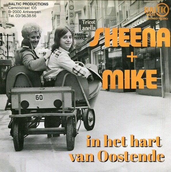 Nieuwpersing vinylsingle sheena & mike / ine berg gezocht, Ophalen of Verzenden, Zo goed als nieuw, Overige formaten, Levenslied of Smartlap